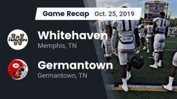 Recap: Whitehaven  vs. Germantown  2019