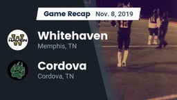 Recap: Whitehaven  vs. Cordova  2019