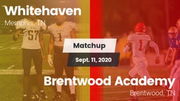 Matchup: Whitehaven High vs. Brentwood Academy  2020