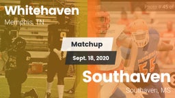 Matchup: Whitehaven High vs. Southaven  2020