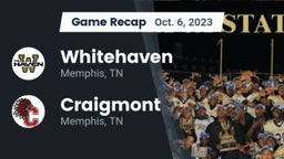 Recap: Whitehaven  vs. Craigmont  2023