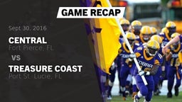 Recap: Central  vs. Treasure Coast  2016