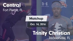 Matchup: Central  vs. Trinity Christian  2016