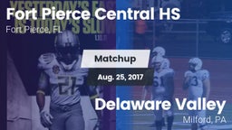 Matchup: Central  vs. Delaware Valley  2017