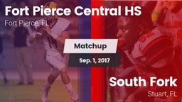 Matchup: Central  vs. South Fork  2017