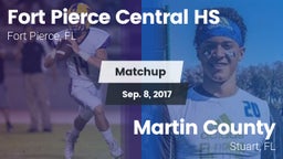 Matchup: Central  vs. Martin County  2017