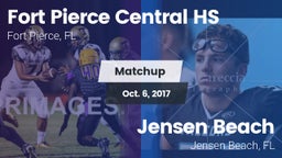 Matchup: Central  vs. Jensen Beach  2017