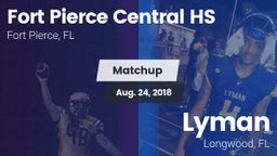Matchup: Central  vs. Lyman  2018