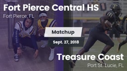 Matchup: Central  vs. Treasure Coast  2018