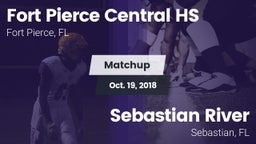 Matchup: Central  vs. Sebastian River  2018