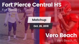Matchup: Central  vs. Vero Beach  2018