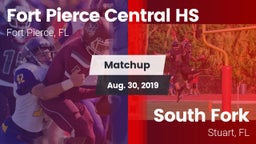 Matchup: Central  vs. South Fork  2019