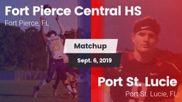 Matchup: Central  vs. Port St. Lucie  2019