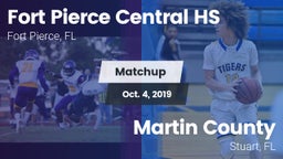 Matchup: Central  vs. Martin County  2019
