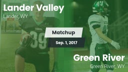 Matchup: Lander Valley High vs. Green River  2017