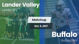 Matchup: Lander Valley High vs. Buffalo  2017