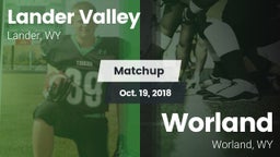 Matchup: Lander Valley High vs. Worland  2018