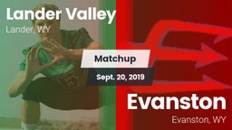 Matchup: Lander Valley High vs. Evanston  2019