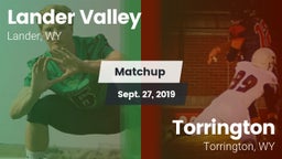 Matchup: Lander Valley High vs. Torrington  2019