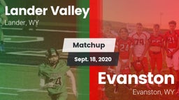 Matchup: Lander Valley High vs. Evanston  2020