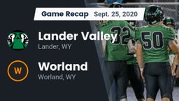 Recap: Lander Valley  vs. Worland  2020