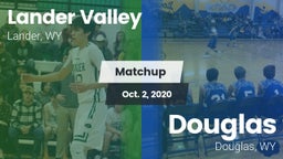Matchup: Lander Valley High vs. Douglas  2020