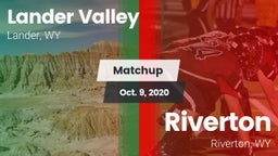Matchup: Lander Valley High vs. Riverton  2020