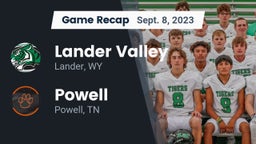 Recap: Lander Valley  vs. Powell  2023