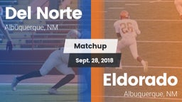 Matchup: Del Norte High vs. Eldorado  2018