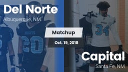 Matchup: Del Norte High vs. Capital  2018