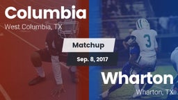 Matchup: Columbia  vs. Wharton  2017