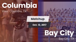 Matchup: Columbia  vs. Bay City  2017