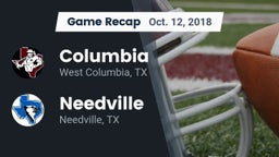 Recap: Columbia  vs. Needville  2018
