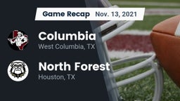 Recap: Columbia  vs. North Forest  2021