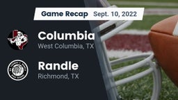 Recap: Columbia  vs. Randle  2022