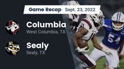Recap: Columbia  vs. Sealy  2022