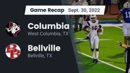 Recap: Columbia  vs. Bellville  2022