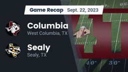 Recap: Columbia  vs. Sealy  2023