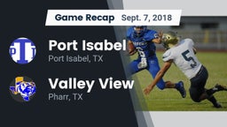 Recap: Port Isabel  vs. Valley View  2018
