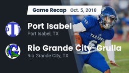 Recap: Port Isabel  vs. Rio Grande City-Grulla  2018
