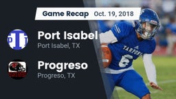 Recap: Port Isabel  vs. Progreso  2018
