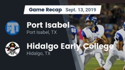 Recap: Port Isabel  vs. Hidalgo Early College  2019