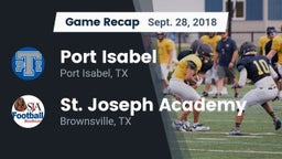Recap: Port Isabel  vs. St. Joseph Academy  2018