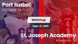 Matchup: Port Isabel High vs. St. Joseph Academy  2019