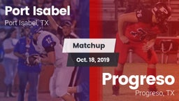 Matchup: Port Isabel High vs. Progreso  2019