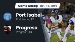 Recap: Port Isabel  vs. Progreso  2019