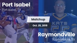 Matchup: Port Isabel High vs. Raymondville  2019