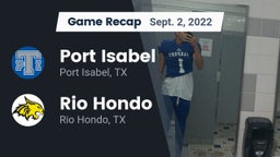 Recap: Port Isabel  vs. Rio Hondo  2022