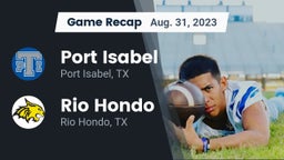 Recap: Port Isabel  vs. Rio Hondo  2023