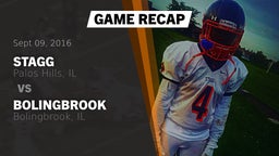 Recap: Stagg  vs. Bolingbrook  2016